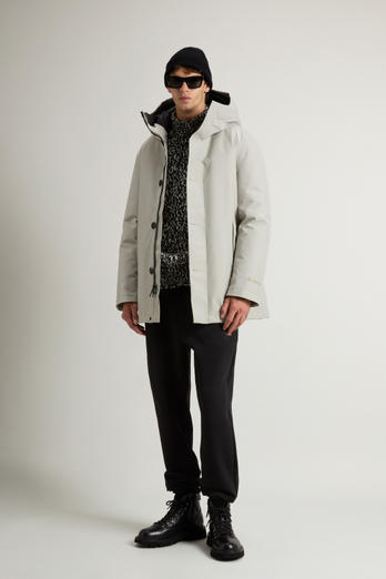 Waterproof Parka in Recycled Two-Layered GORE-TEX Fabric Gray photo 1 | Woolrich