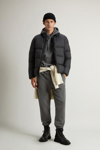 Cloud Down Jacket in Microfiber Black photo 1 | Woolrich