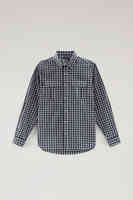 Micro Check Blue
