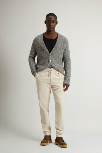 Garment-Dyed Corduroy Milton Pants Beige photo 1 | Woolrich