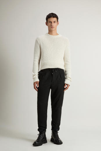 Milton Pants in Wool-Blend Flannel Gray photo 1 | Woolrich