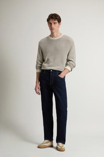 Contemporary Five-Pocket Jeans in Stretch Cotton Denim Blue photo 1 | Woolrich