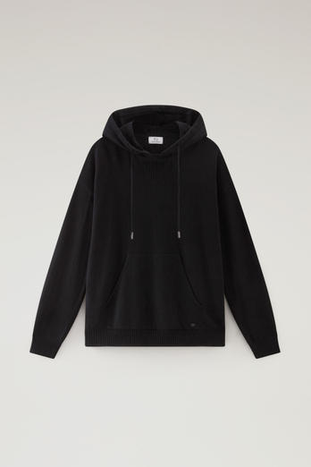 Sweater in Wool Blend with Dégradé Effect Black photo 1 | Woolrich