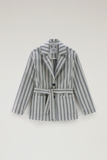 Marine Jacket in Cotton and Linen Multicolor photo 1 | Woolrich