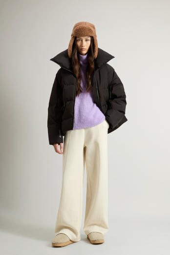 Down Jacket in WINDSTOPPER by GORE-TEX LABS fabric Black photo 1 | Woolrich
