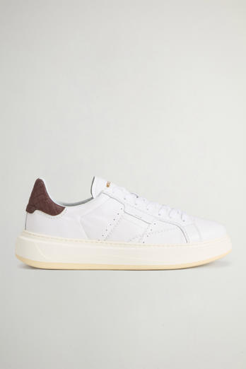 Arrow Sneakers in Calfskin White photo 1 | Woolrich