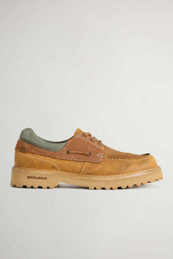 Rock Loafers in Suede and Nubuck Beige photo 1 | Woolrich